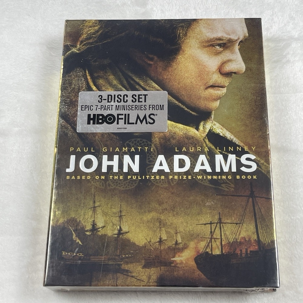 John Adams (DVD, 2008, 3-Disc Set) NEW‎ & SEALED